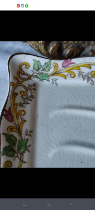 Tazza in porcellana decorata