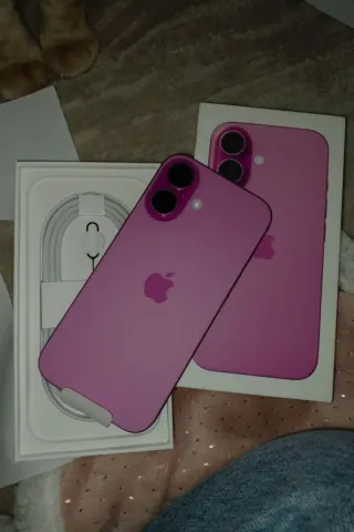 iPhone 16 256GB Rosa.