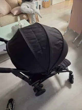 Silla de paseo negra