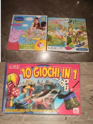 Lotto 3 Giochi dell'Oca Peppa, Clementoni