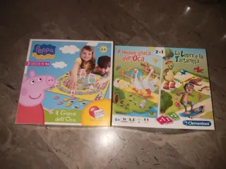 Lotto 3 Giochi dell'Oca Peppa, Clementoni