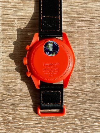 Omega x Swatch Mission to Earth Lava