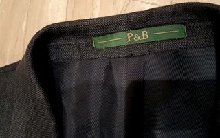 Americana o Blazer hombre de lino P&B XL