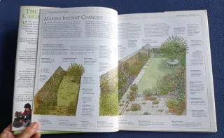 -> Lote libros plantas de jardín