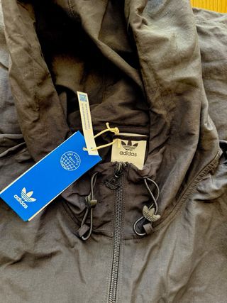 Cortavientos Adidas Negro