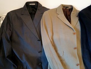 Lote de 5 Americanas hombre XL de cashmere, lana..