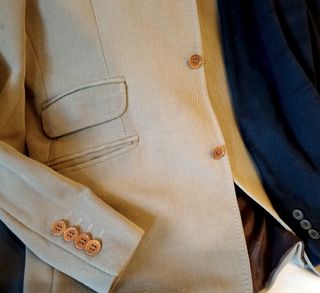 Lote de 5 Americanas hombre XL de cashmere, lana..