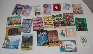 23 calendarios antiguos años 80