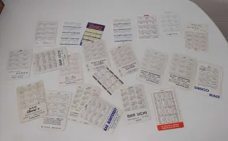 23 calendarios antiguos años 80