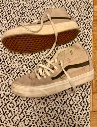 Zapatillas Vans SK8-Hi Beige/Verde