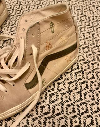 Zapatillas Vans SK8-Hi Beige/Verde