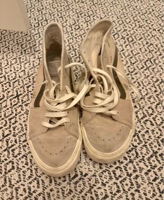 Zapatillas Vans SK8-Hi Beige/Verde