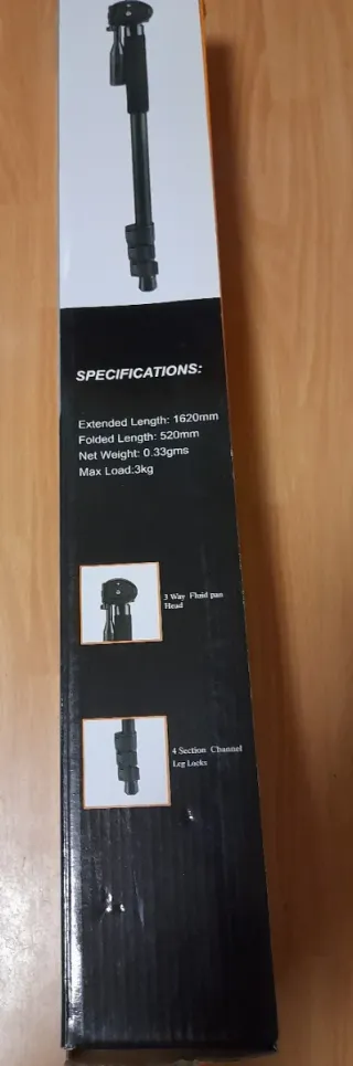 Monopiede fotografico camera/video