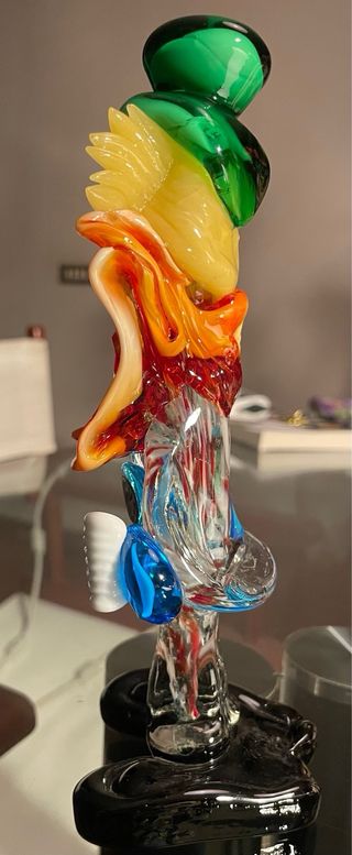 Pagliaccio Vetro Murano Vintage anni ‘50/‘60