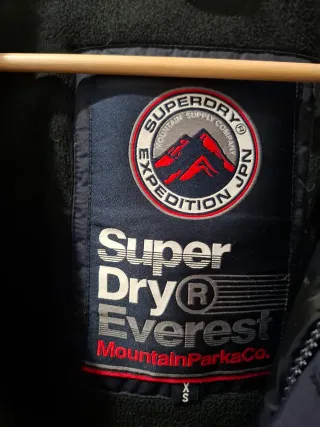 Cazadora Superdry Azul caballero