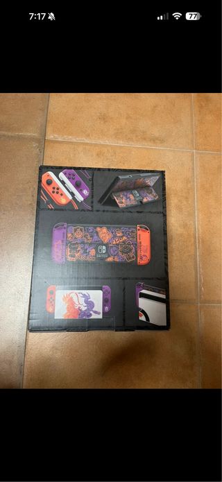 Nintendo Switch OLED Ed.Pokémon Escarlata yPúrpura