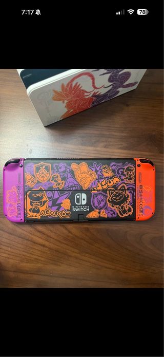 Nintendo Switch OLED Ed.Pokémon Escarlata yPúrpura