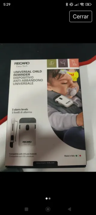 Recaro Sensor Easy-Tech