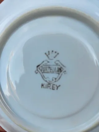 Set 3 Tazze da thè vintage in porcellana