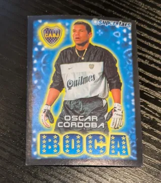 5 figurine Boca Juniors calcio Argentina