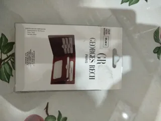 Cartera de piel Georges Rech marrón