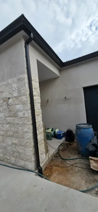 Canalón aluminio continuo