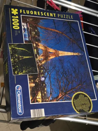 Puzzle 1000 Piezas Fluorescente Torre Eiffel