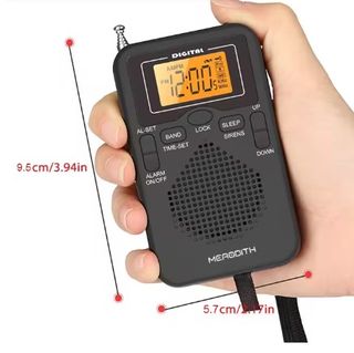 RADIO TRANSISTOR DE BOLSILLO MERODITH
