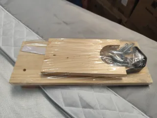 Porta prosciutto con coltello