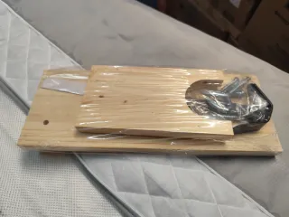 Porta prosciutto con coltello