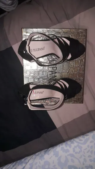 Zapatos de fiesta negros talla 40