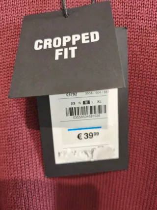 Jersey Pull&Bear Rojo Talla M