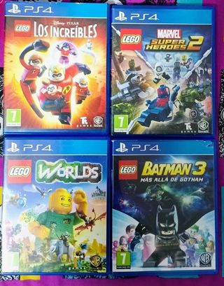 Lote 4 Juegos PS4 LEGO