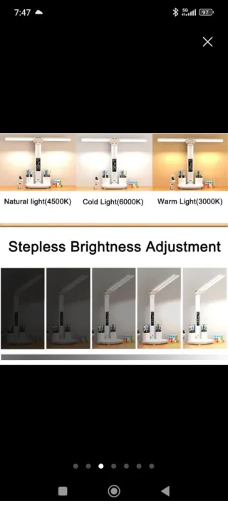 Lámpara Escritorio LED Moderna