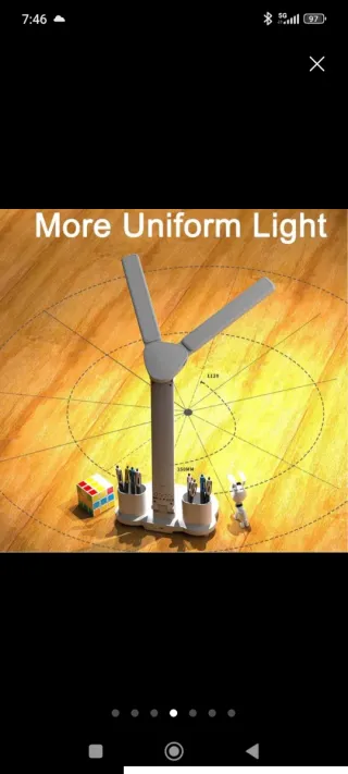 Lámpara Escritorio LED Moderna