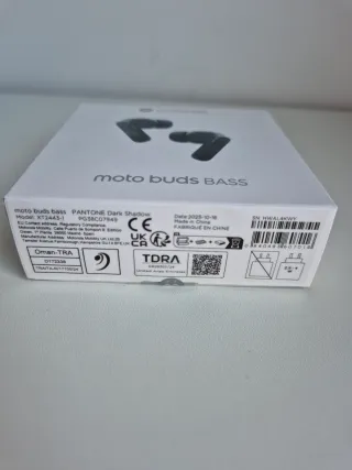 Motorola Moto Buds Bass XT2443-1 Negros