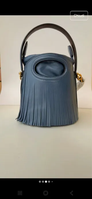 Borsa Etro Saturno Blu