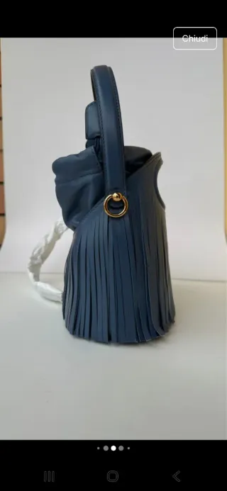 Borsa Etro Saturno Blu