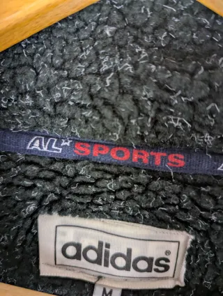 Adidas Fleece 1/4 Zip Vintage Talla M
