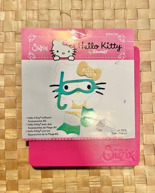Fustella Sizzix Bigz Hello Kitty con accessori