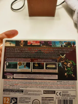 Zelda Majora's Mask 3D PAL ESP