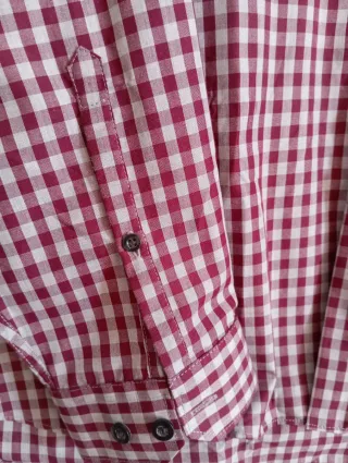 Camisa cuadros nueva con etiquetas