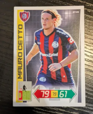 4 Figurine San Lorenzo Calciatori Argentini