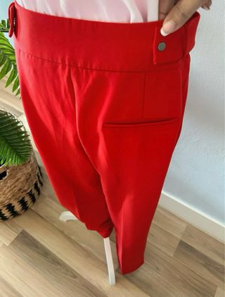 Pantalón Palazzo Sfera Rojo Talla XL