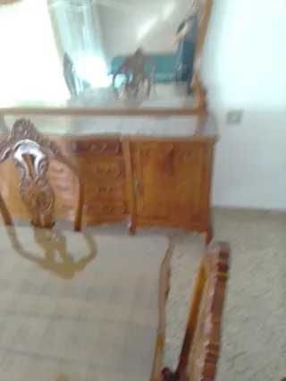 Muebles de salón antiguos completos