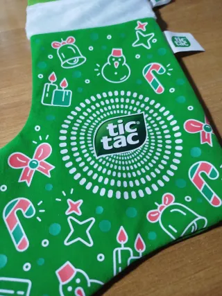 Calza vuota Tic Tac Natale