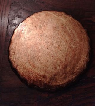 Vassoio Fiorentino Oro e Rosso