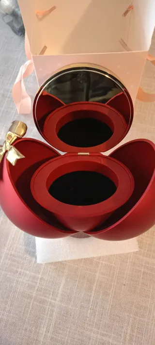 Cofanetto Porta Anello Rosa Rossa San Valentino