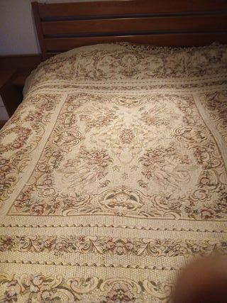 Copriletto matrimoniale vintage anni '70