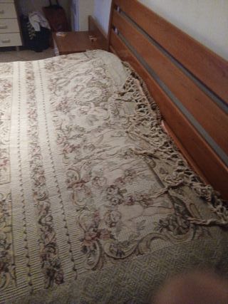 Copriletto matrimoniale vintage anni '70